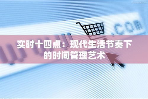 实时十四点：现代生活节奏下的时间管理艺术