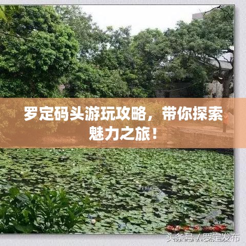 罗定码头游玩攻略，带你探索魅力之旅！